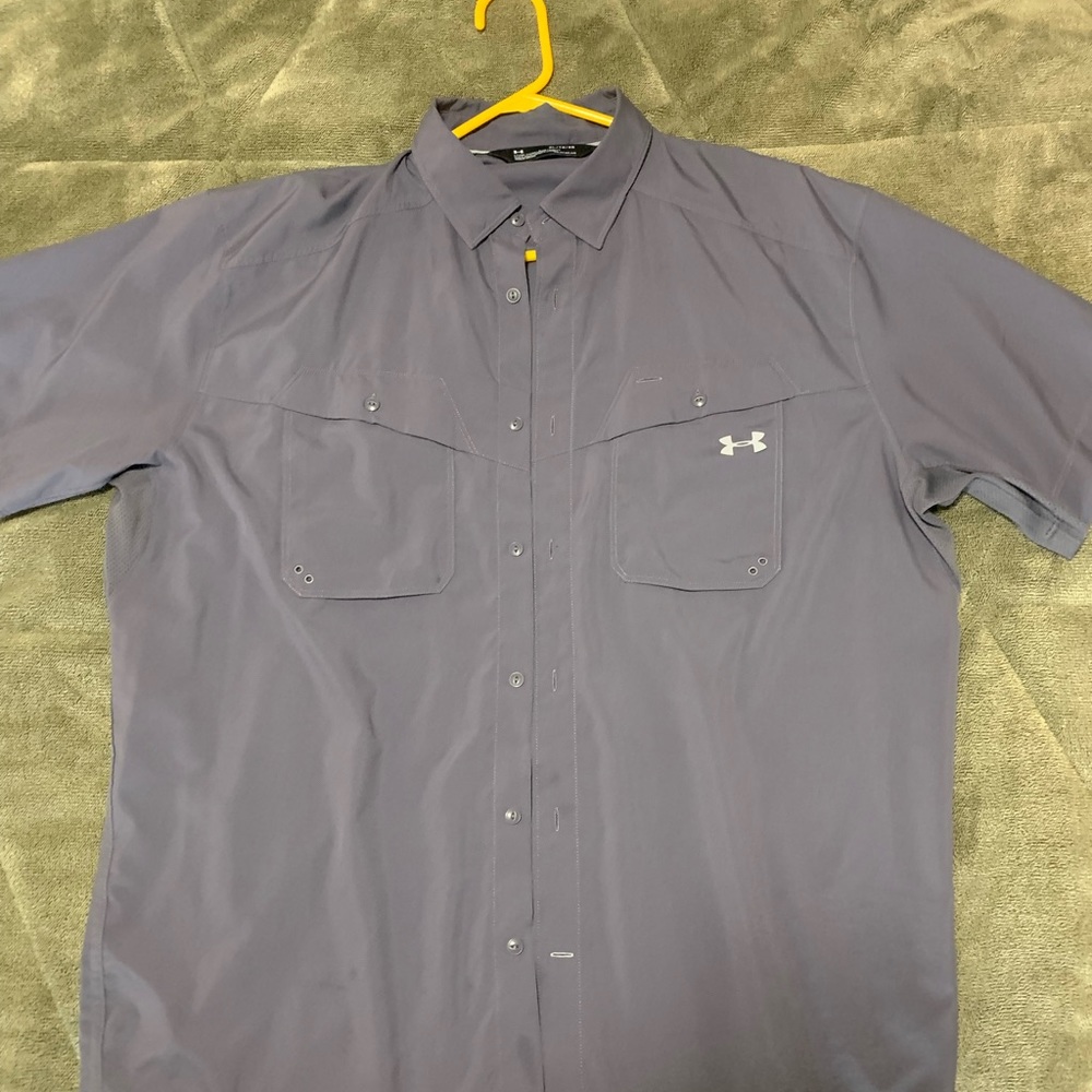 Under Armour button down short sleeve